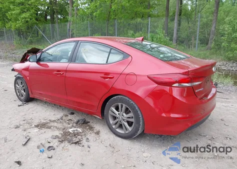 2018 Hyundai Elantra Sel из США, поврежденный, VIN 5NPD84LF0JH338648